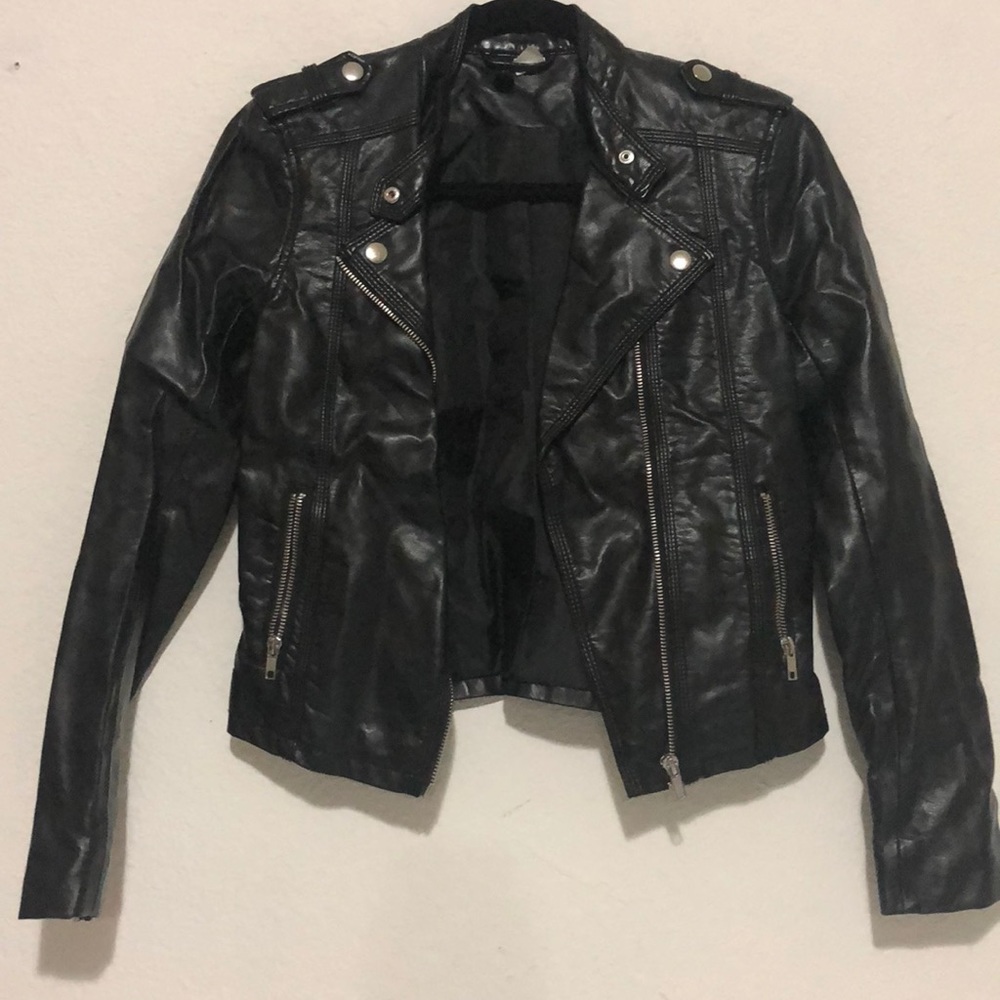 H&M Faux leather jacket
